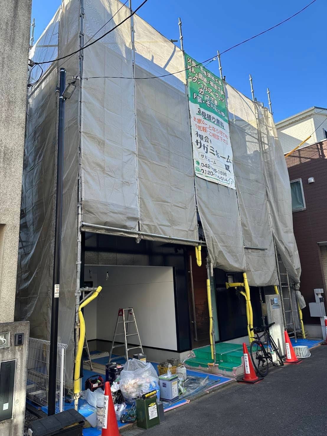 町田市のリフォーム現場